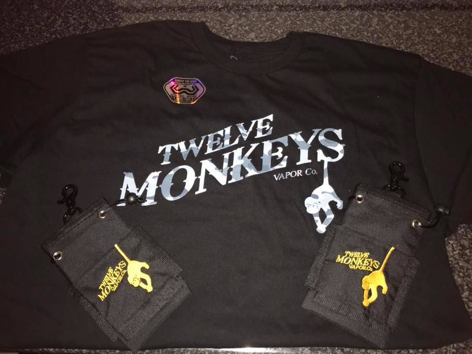 GIVE AWAY TIME

This week’s give away is a Twelve Monkeys T-Shirt and 2 Twelve Monkeys Mod Pouches

 Follow us &amp; RT to be entered into the draw

#Vape #vapelife #vapeshop #Giveaway #Giveaways #vapenation #Vapenation #Vapecommunity #planetplume #Essex #vapejuice #Tribe12m