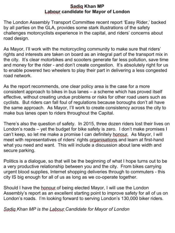 Dirty lying little fucking toad - oh how the tune has changed now he is Mayor! 😠

Every London biker needs to see this:

<a href="/london_mag_/">Greater London MAG</a>
<a href="/weridelondon/">We Ride London</a>
@ldnbikercrime
<a href="/insidebikes/">Inside Bikes</a> 
<a href="/EvenMoreBikes/">MoreBikes</a> 
<a href="/Hardcore_Harley/">Hardcore Harley</a> 
<a href="/HarleyOwnersUK/">Harley Owners UK</a>