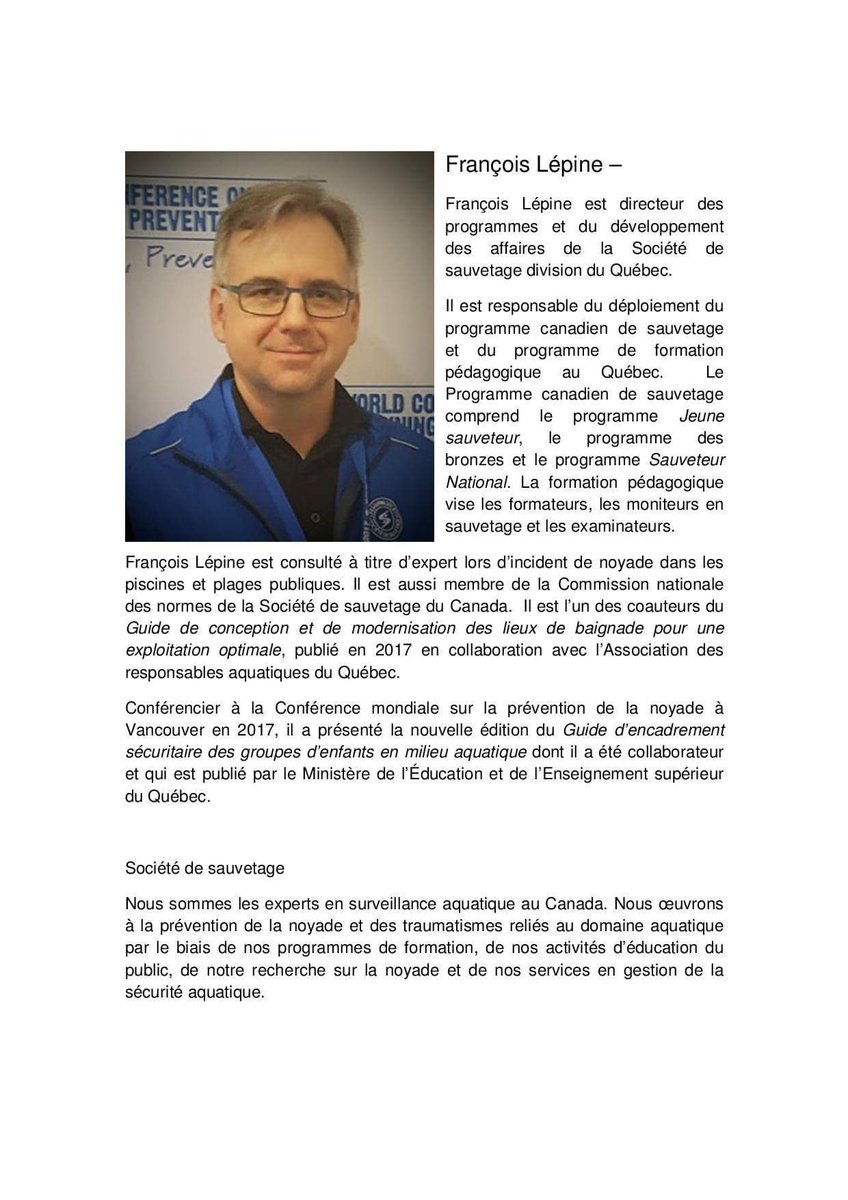 piscinesecurite's tweet image. Encore du nouveau, Mr Lépine François (@fralep) sera présent comme expert au mois d'Avril lors du colloque national !

Merci à tous de nous suivre !