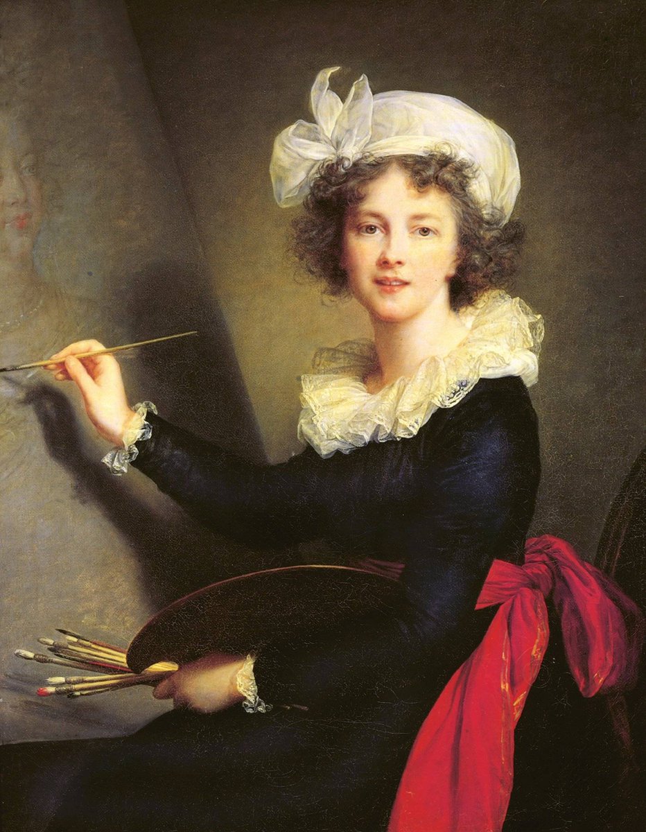 ℹ #LeSaviezVous ? Elisabeth Vigée-Lebrun a réalisé une trentaine de portraits de Marie-Antoinette au total ! 🎨 #secretsdhistoire