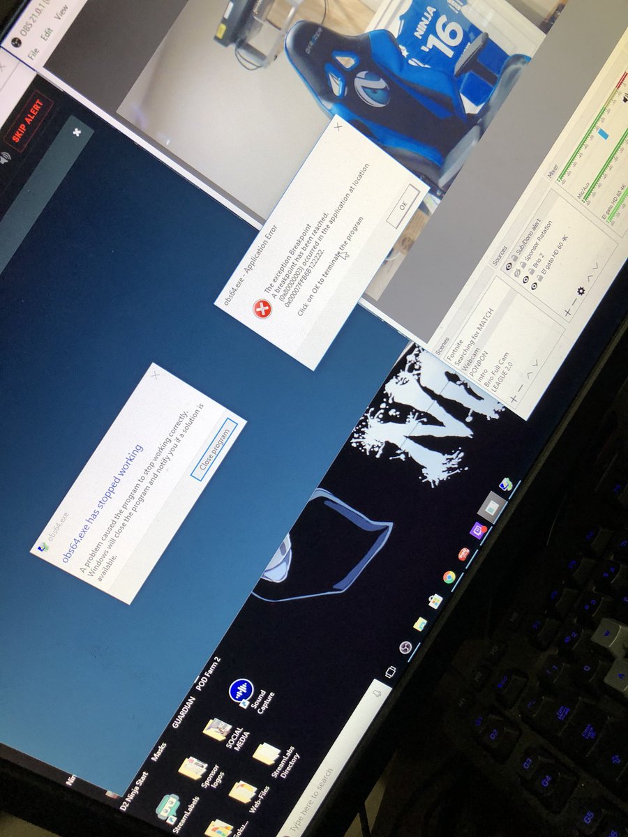 Came downstairs and this was on my screen. Anyone tell me what this means?