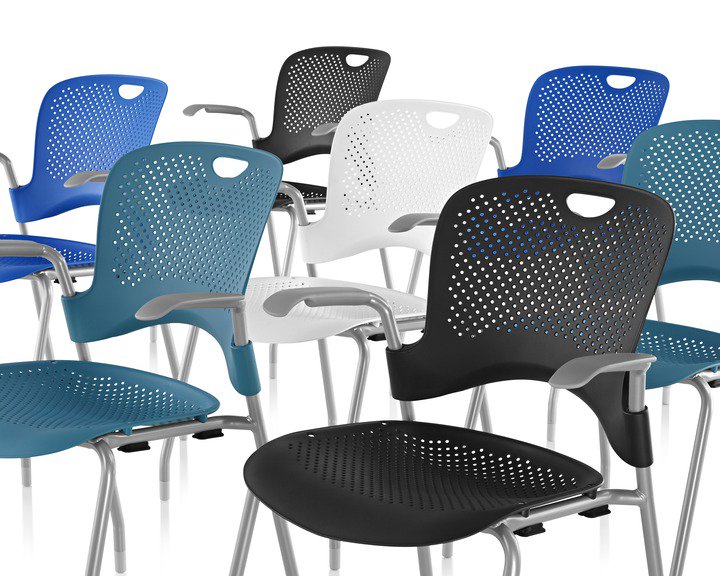 Introducing The Caper Stacking Chair by Herman Miller, out latest addition to the HM Range. ow.ly/PDuC30iBClJ #sbr#futurehumanoffice#workhappy