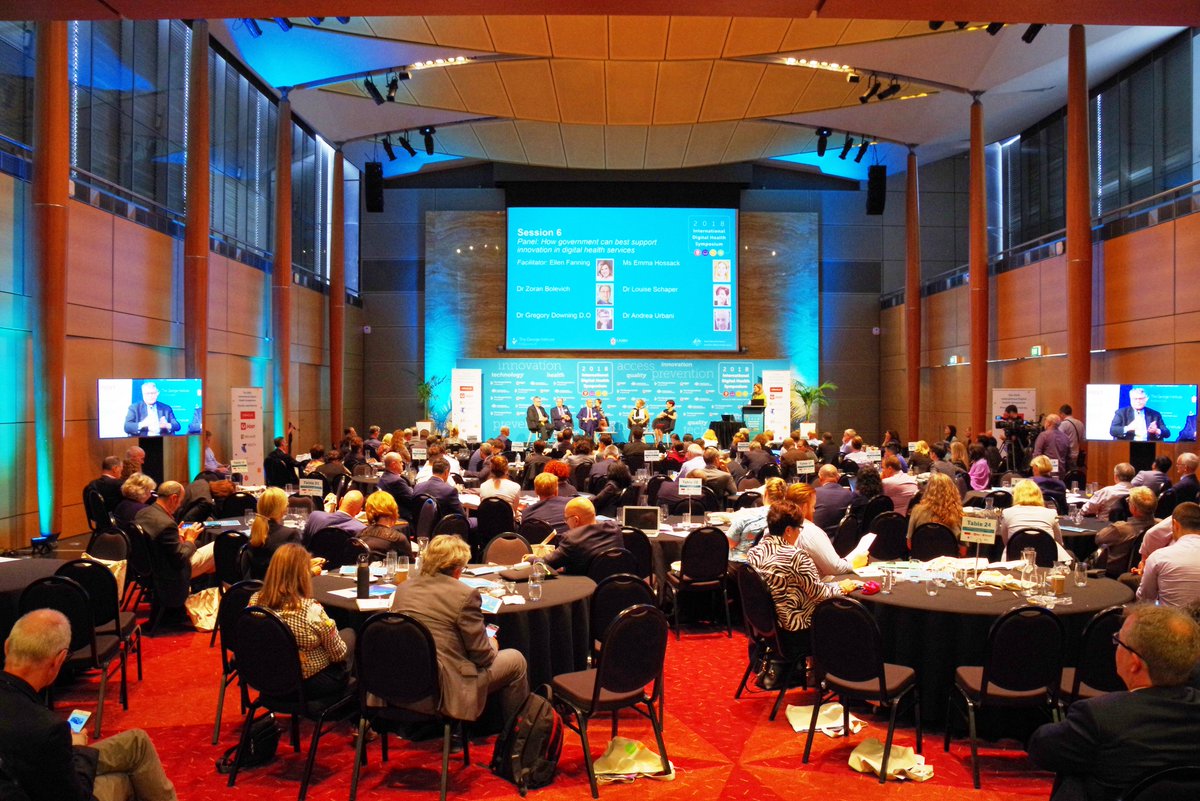 AuDigitalHealth's tweet photo. [Media Release] International #DigitalHealth Symposium #2018IDHS brings leaders together https://t.co/nhNyeGr5bj  @georgeinstitute @UNSW https://t.co/SMkK2w7Az7