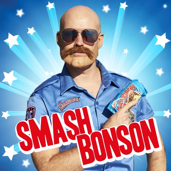 maxibonaus's tweet image. Smash Bonson - He's no Twitter police. Our Captain protects and serves the Bons! #Bonforce #NeverSmashAlone #Maxibon