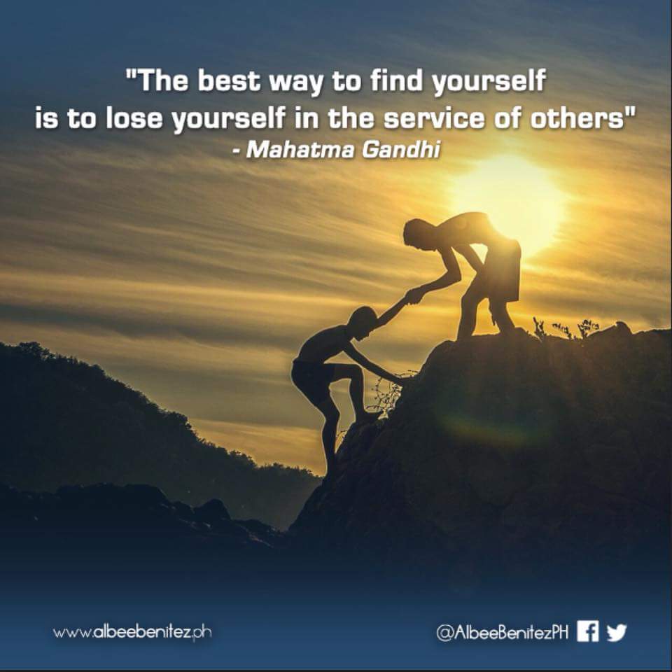 AlbeeBenitezPH's tweet photo. Philippians 2:4 βLet each of you look not only to his own interests, but also to the interests of others.β
Good morning everyone. Have a great week ahead! π
.
.
#Monday #MeaningfulMonday #MotivationalMonday #MahatmaGandhi #Service #AlbeeBenitez #RepAlbeeBenitez https://t.co/9B5nMWwNn8