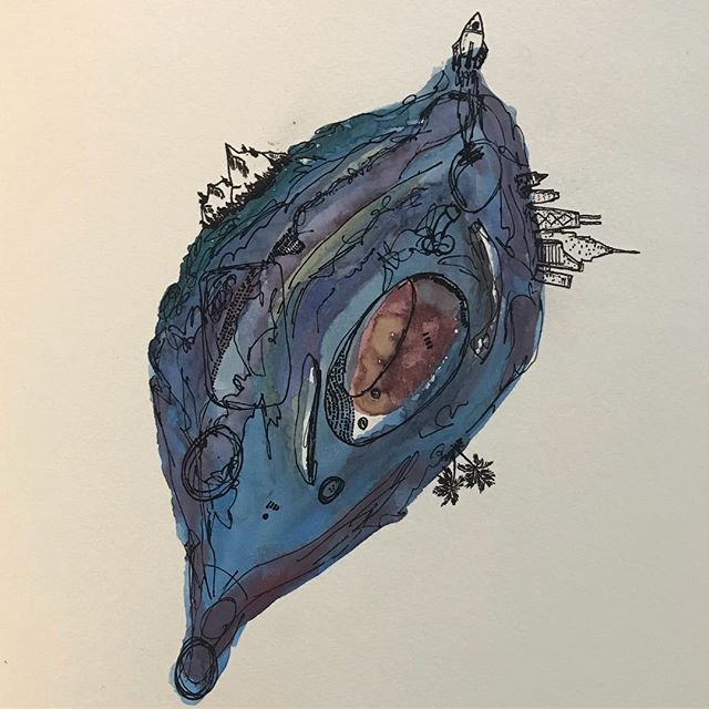 gadshill's tweet image. #makemarks #sundayartday #planetesimal #pilotv5 #captainarmadillospacemonkeydetectivemd ift.tt/2BPF5KB