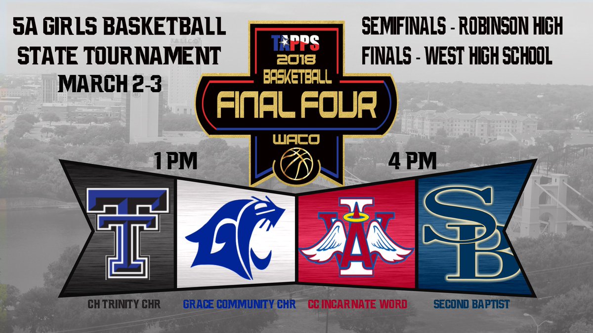 TAPPSbiz's tweet photo. Congratulations to @TCTigers_online @GCS_Athletics @IWACCAthletics and @SBS_Athletics on completing your #roadtowaco and making the 5A Girls Basketball Final Four! See you Friday at Robinson High! https://t.co/5qHjicc1ZS