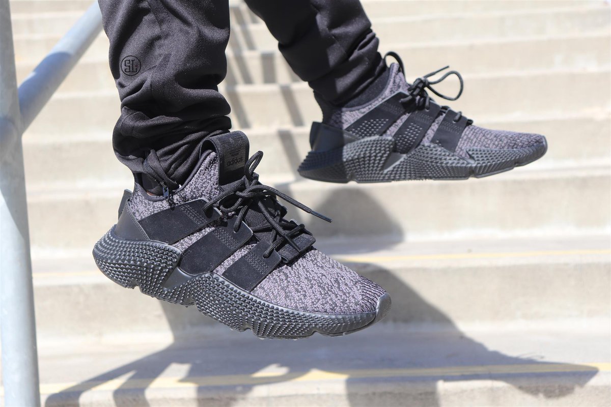 adidas prophere black on feet