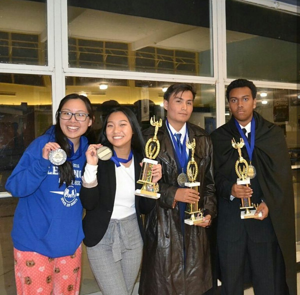 After a year of hardwork and passion, these 4 individuals qualified for the state competition! Congrats Cindy, Tiffany, Alejandro, and Angel! You deserve it 🏆🏅