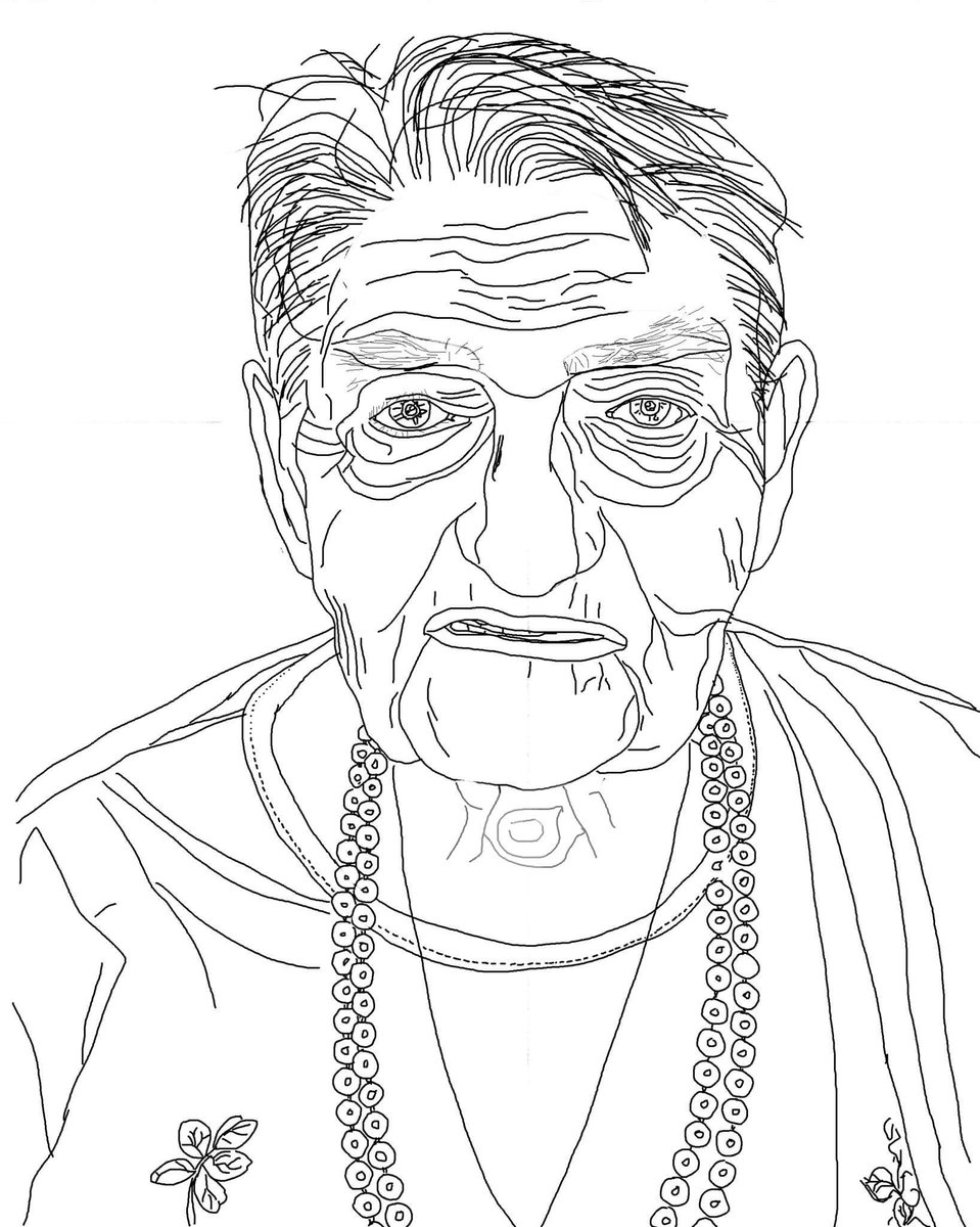freddo1083's tweet photo. Portrait of my grandma https://t.co/2UWxZPK2RH