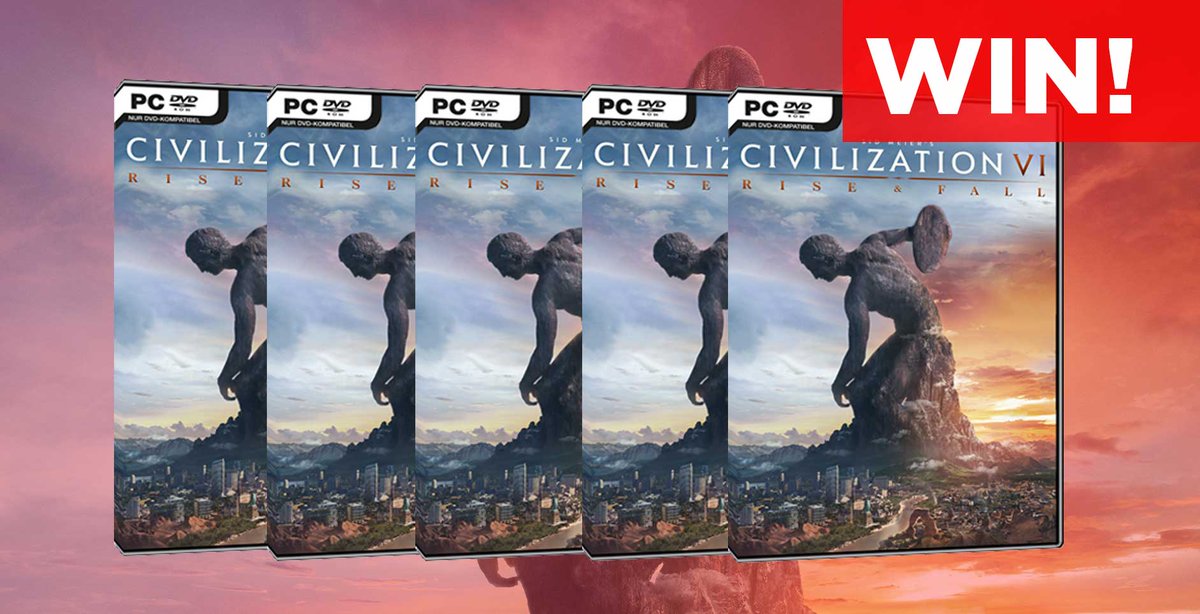PressStartAU's tweet photo. WIN: Civilization VI + Rise And Fall Expansion https://t.co/ZB7QOlsP2k https://t.co/lLkuz5kYzW