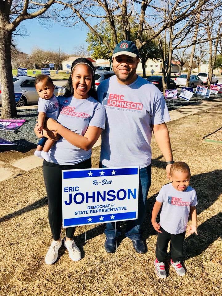Johnson4Dallas's tweet photo. Team Johnson was out in full force today. WE ARE FAMILY! 💯💪🏾✅🗳 #txlege #JohnsonForTexas https://t.co/RnHbTSl1OZ