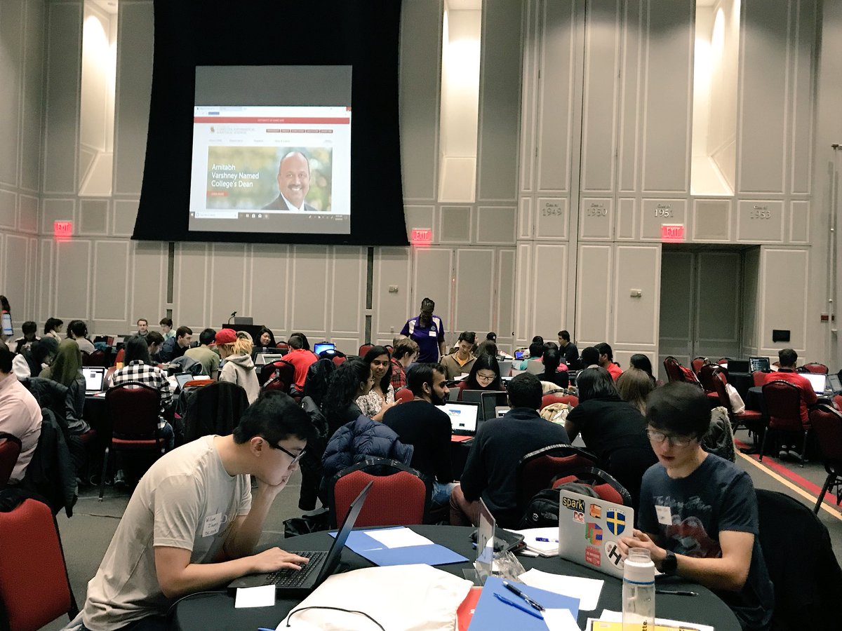 DataChallengeUM's tweet image. Data Challenge 2018 kicks off! The event saw talented UMD students, enthusiastic mentors, expert speakers, and exuberant sponsors! Join us on Saturday 3/3 for the Challenge Finale
#DataChallengeUM #iSchoolUMD #GoTerps