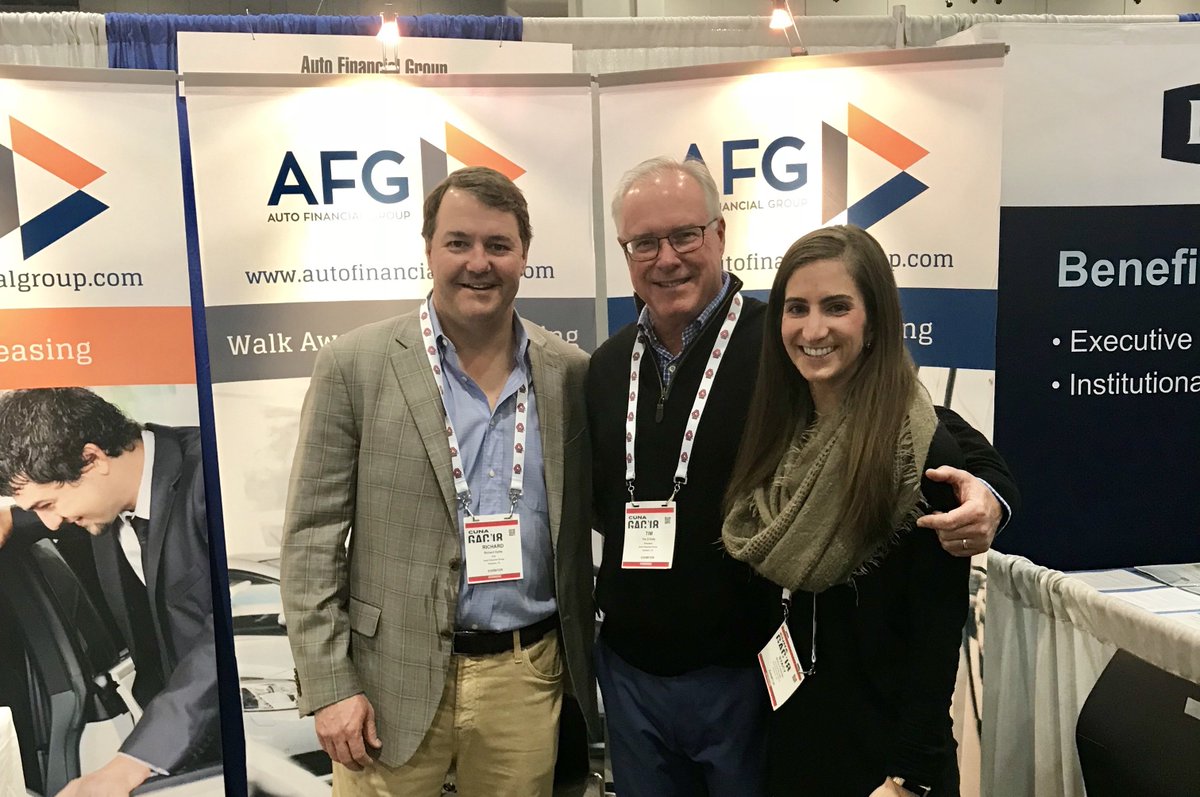 AutoFinancialGr's tweet image. In D.C. for GAC? Please stop by the AFG booth (#572) to speak with our team about our residual based financing programs and remarketing service.