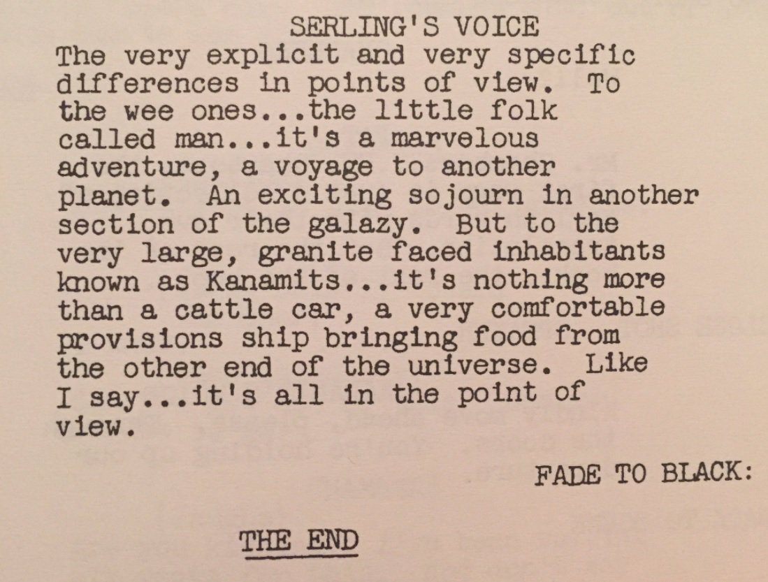 The Twilight Zone on Twitter ""To the wee ones the little folk
