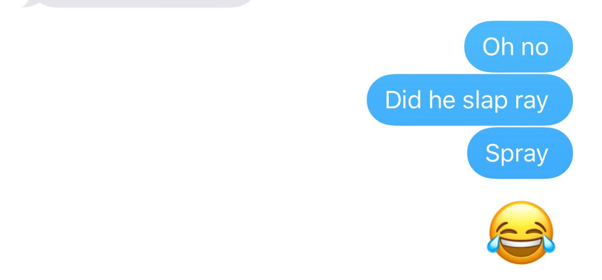 jennymilk's tweet photo. Fun with autocorrect. #WhoIsRay? https://t.co/tR1neS0Ghl