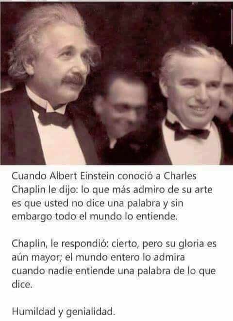 Alejandra05's tweet photo. Entre genios... #Einstein #Chaplin
#Domingodeestrategia  @MaquiaveloB https://t.co/ZH7nDpkVT5