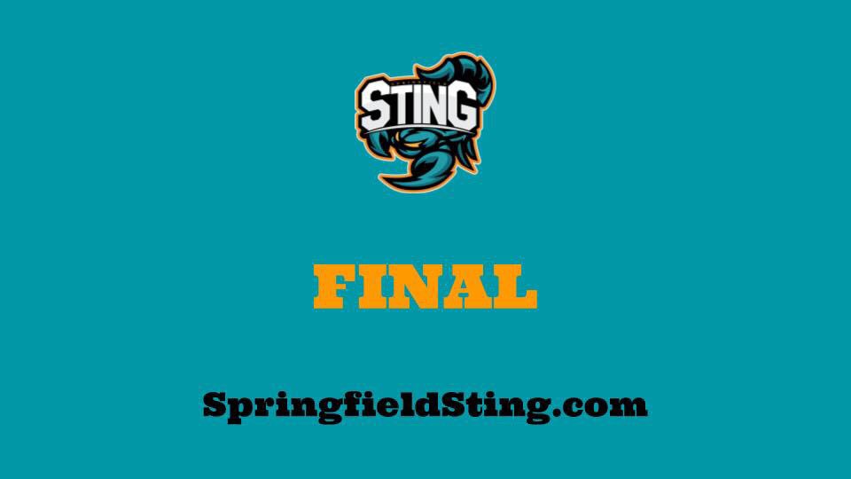 Final from our final game of the season in Framingham: Sting 156, New England 127.  Thank you fans for your support all season long!
