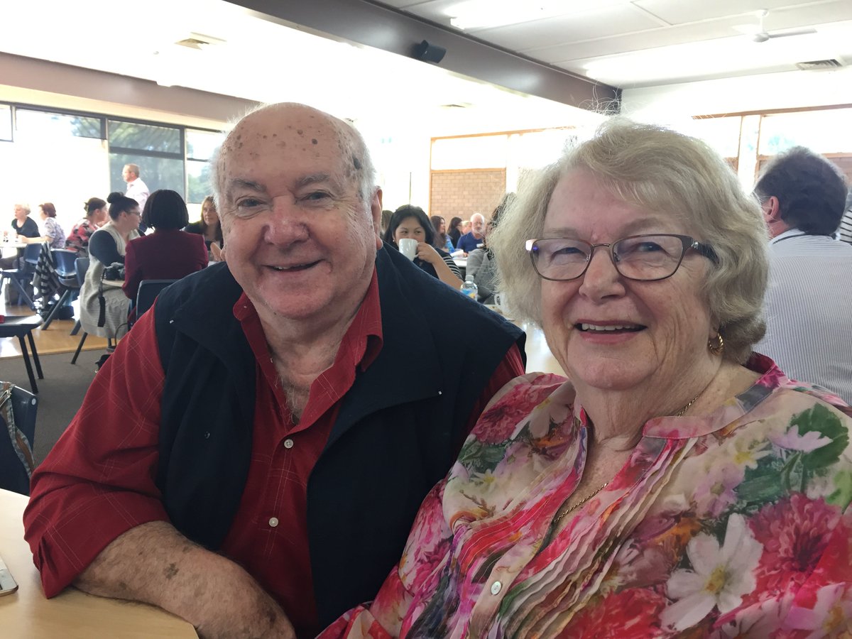 SeniorsRights's tweet photo. PACE's Jeanette Lane, in Ballarat today with husband Graham to talk about her elder abuse awareness sessions: "when we run one program there is always another group who wants a presentation somewhere else. We have now run programs all over the Peninsula. #elderabuse champion! https://t.co/BdRgONwDEy