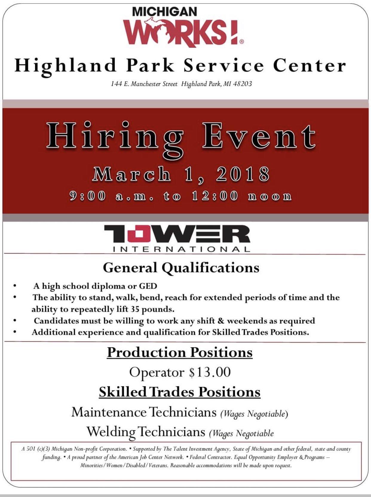 DeAndre Windom on Twitter "Job Opportunity teamwindom iammbk iammsk…