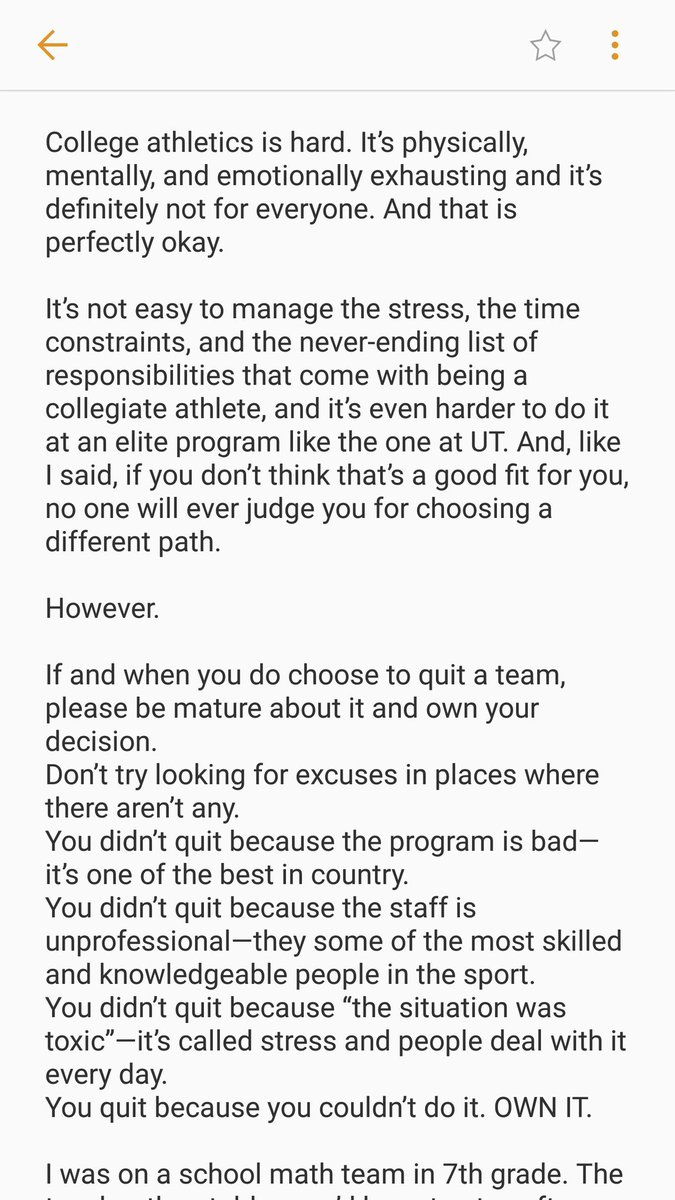 MirtaB_'s tweet photo. I came across some statements and blog posts about UT Volleyball recently and I apologize if this topic doesn’t interest you, but I have to share my thoughts. Peace and love 🤘 https://t.co/oaztlRRJ0Z