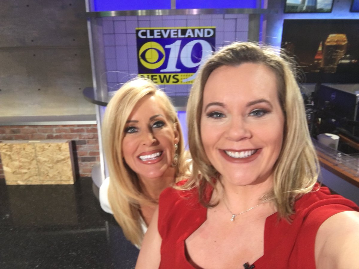 LaceyCrisp's tweet photo. News is on now @cleveland19news @BethHMcLeod #GoRedForWomen https://t.co/YHWok7OKSX