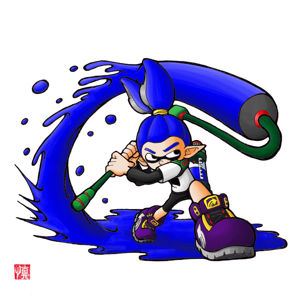 スプラトゥーン 今更ですが スプラトゥーン2 はじめました イラスト スプラトゥ Shin1ro のイラスト