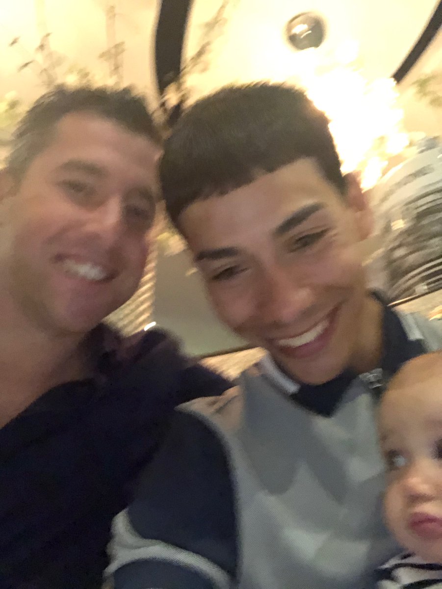 BradWeisbord's tweet photo. There is not a trainer or person loved as much as @redbuy on the backside. Generous of him to throw an event for the Parkland families @FrankAndDinos. Had fun with @jose93_ortiz @ralphnks @e5Racing @Tiny_TayB and many others from our community. Thanks @NickVaccarezza #staystrong https://t.co/cO7UNvNujk
