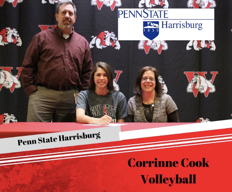 cook_corrinne's tweet photo. Excited to announce I will be continuing my acedemic and athletic career at Penn State Harrisburg!💙 #WeAre https://t.co/tdSPkjOGoj