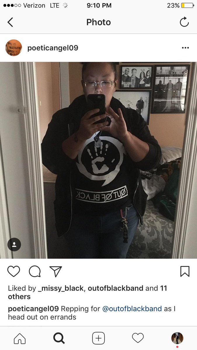 OutOfBlackBand's tweet photo. shout out to one of our awesomest fans, @poeticangel09! Drove ours to see us, and got footage! Check out her channel https://t.co/GMYwjDyLKE