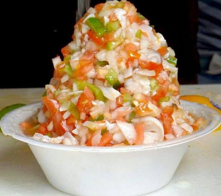 SheaButterGal's tweet photo. Dear Americans wishing to visit The Bahamas in the near future and try our conch salad,

This. Is. Conch. Salad. 

If it DON'T look like this, a true BAHAMIAN didn't make it https://t.co/fHoNcwj5pd