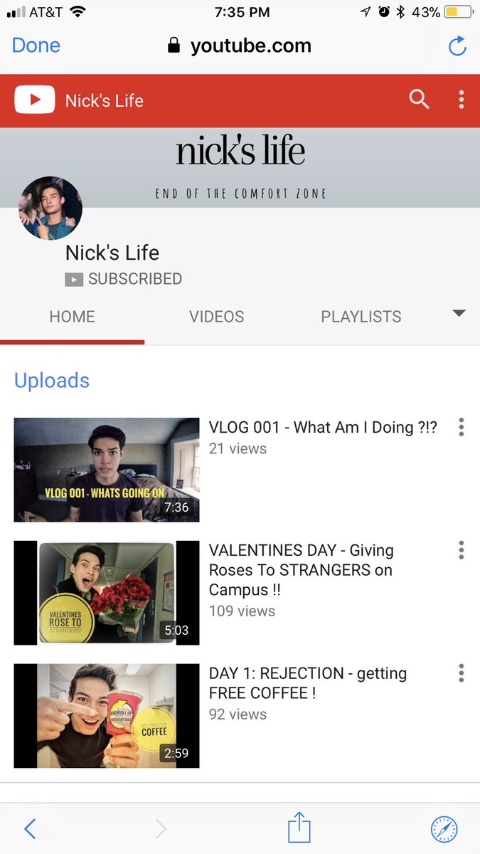 TheChampOfCV's tweet image. Watched. Liked. Subbed. Check us out youtu.be/SWrZKM5Lew8