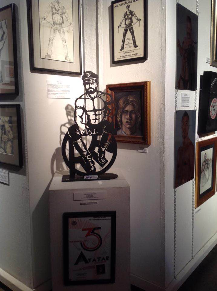 Working a show at <a href="/HighwaysPS/">Highways</a> in Santa Monica and <a href="/Avatar_LA/">AVATAR CLUB LOS ANGELES</a> has an #eroticart installation that just went up in the lobby/reception area. Go see it.

#LAthtr #BDSM #leather #leatherdaddy #art