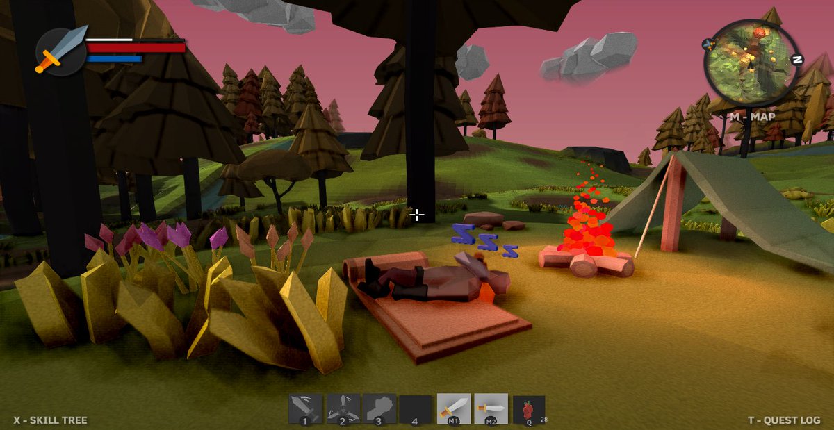 maxilevi__'s tweet photo. In Project Hedra 0.24 you can sleep ingame to regen health or pass the night! Check it out
https://t.co/g5KGgFu6t1
#gamedev #indiedev #indiegames https://t.co/yEPp1rlD7Q