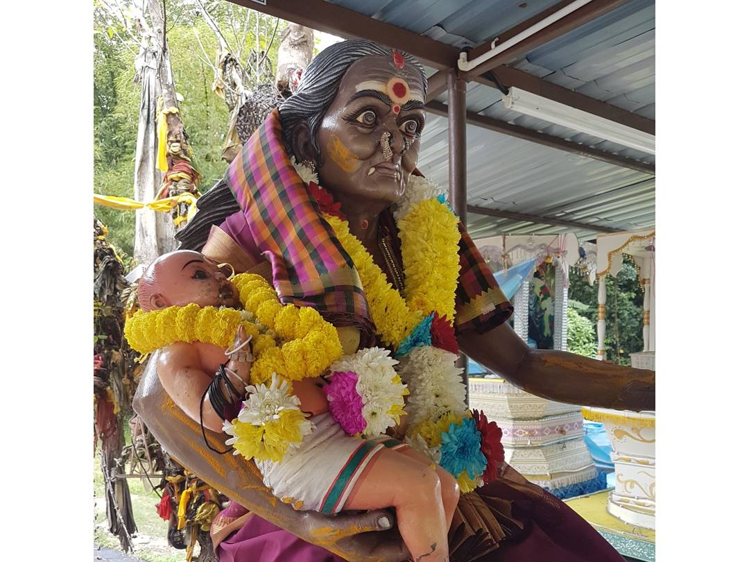 DurgaDeviVijay's tweet photo. 'One of my wishlist for 2018 was to go to this temple. Not by temple tour but on my own.Planning for the trip was not easy but it was definitely worth it. Ever since I saw this picture of AachiMa on FB,I was already planning to go and see her there and to do prayers for her. https://t.co/4wb936dphc