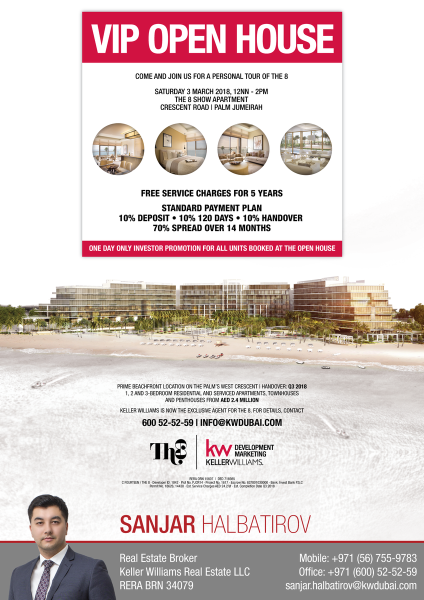 kwdubai's tweet photo. VIP OPEN HOUSE with Sanjar at The 8 on Saturday! https://t.co/fs5H8LJ74r