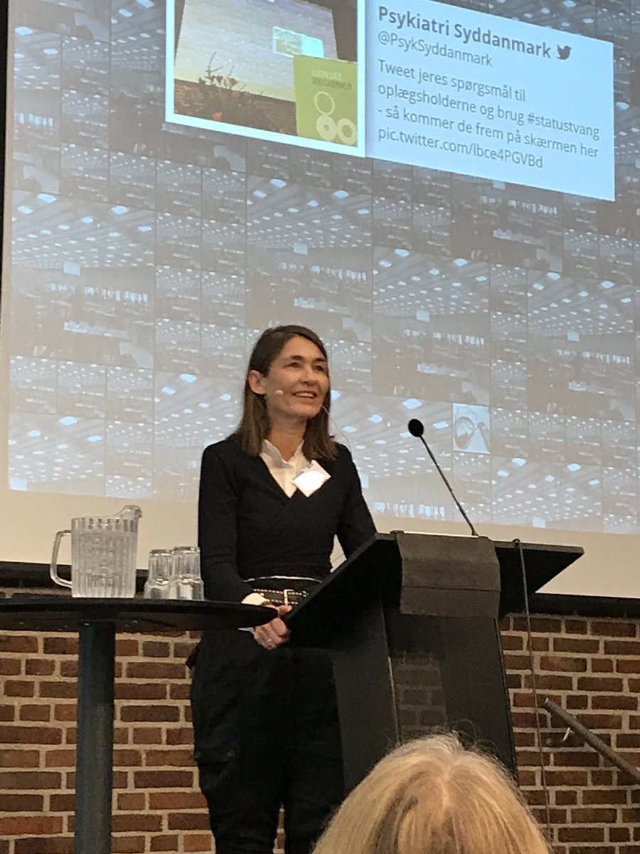 anders_meinert's tweet photo. Ned med tvang! Ny viden og erfaudveksling ved landskonference i Nyborg. Det handler om mennesker, åbning ved Charlotte Fischer #statustvang https://t.co/O1hEQcmC7P