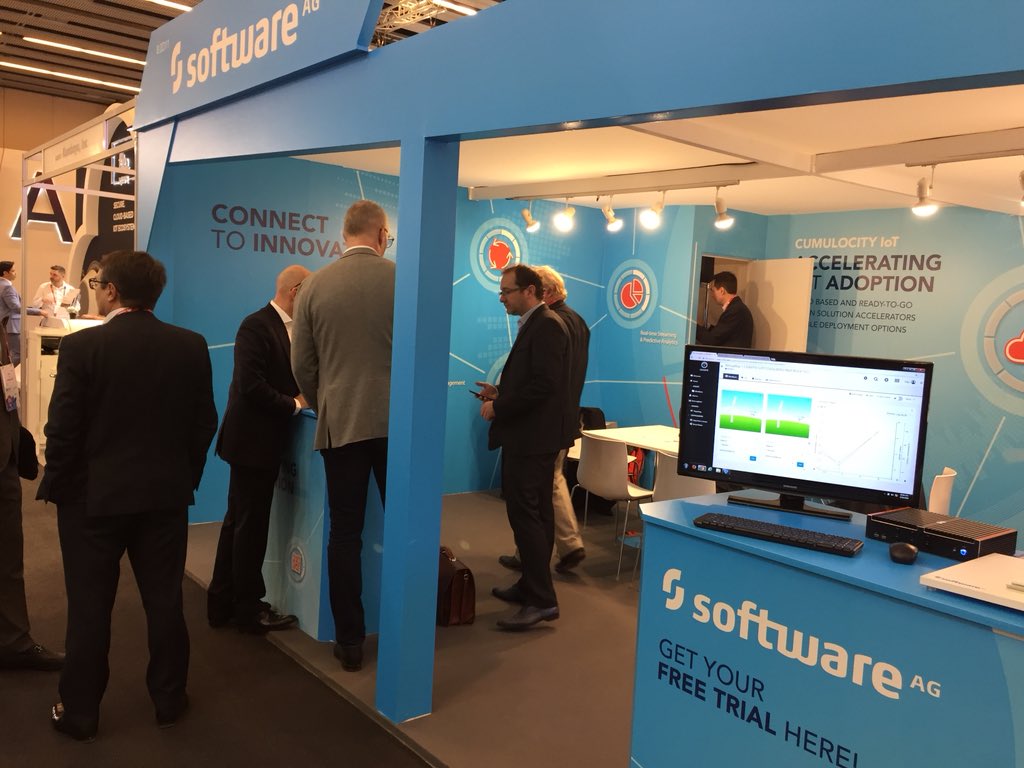 Loads of new gadgets launching at #MWC2018 but you need Cumulocity #IoT to connect, monitor, analyze and #experienceeverything <a href="/SoftwareAG/">Software AG</a> #mwc2018
