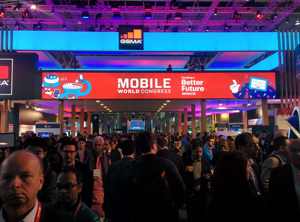 alexis0duque's tweet photo. Mobile week started! #MWC18 #GSMAInnovationCity #Barcelona @Rtone_IoT https://t.co/E1Co7oEs80