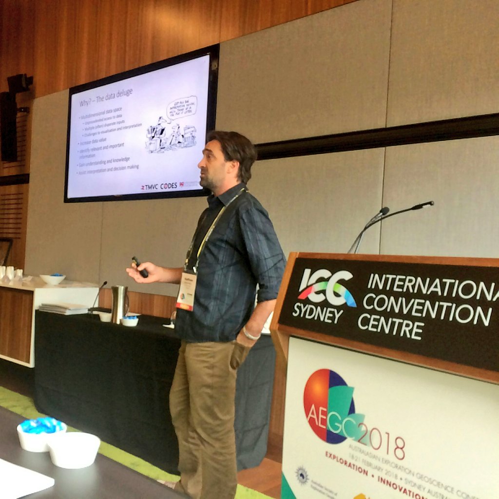 Matthew Cracknell (@geofizznerd) on Twitter photo Presenting to a full house at the #AEGC2018 AI/machine learning and geosciences workshop <a href="/tmvc_utas/">Mining Value Chain</a> Presenting to a full house at the #AEGC2018 AI/machine learning and geosciences workshop <a href="/tmvc_utas/">Mining Value Chain</a>