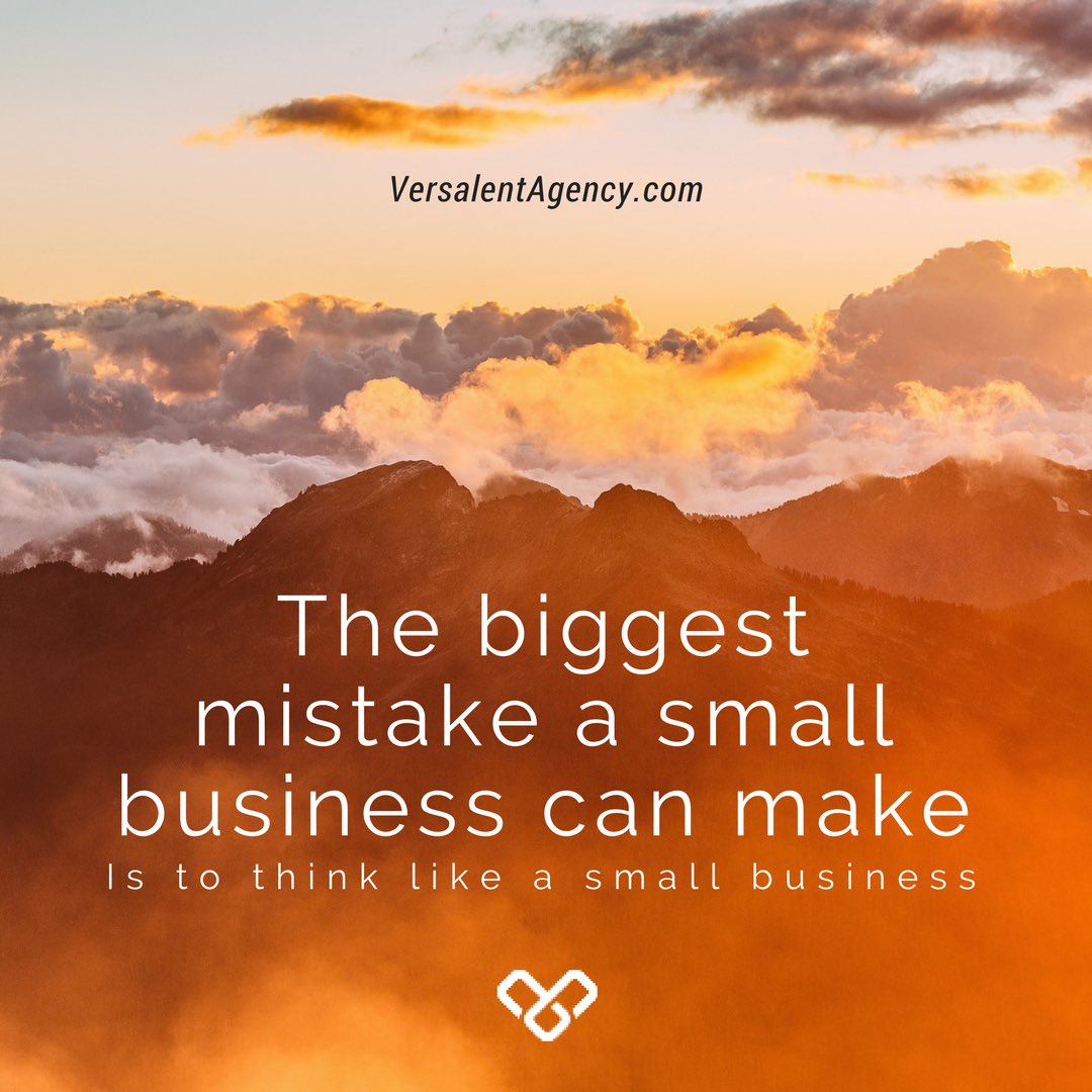 versalent's tweet photo. We can help your #smallbusiness compete with the big guys. #MotivationMonday #quotes #SmallBiz https://t.co/KxQcslw2IQ
