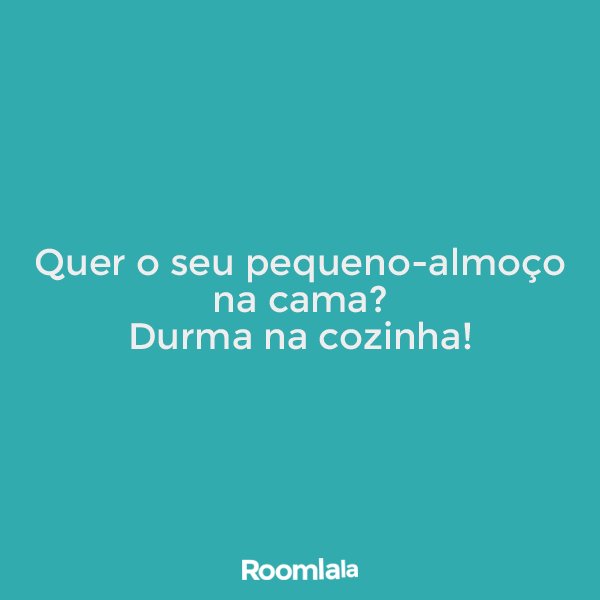 RoomlalaPT's tweet photo. Faz sentido 😁#breakfast #dormir #kitchen https://t.co/wQz5UkPCkC