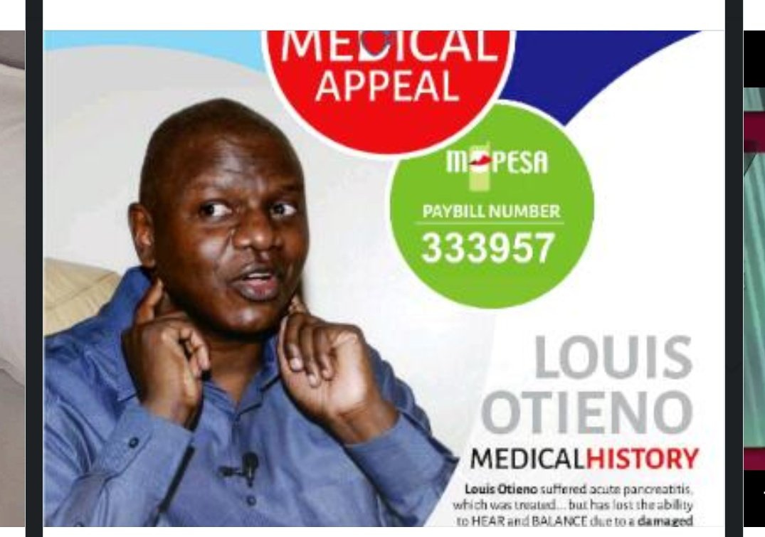 MaureenChela's tweet photo. Louis Otieno needs Ksh. 4Million to repair a damaged cochlea and semicircular canals in his inner ear👂
Your contribution of #100forLouis is most appreciated.
👉🏽 M-Pesa pay bill number 333957
#100forLouis https://t.co/Twl7CaEcVk