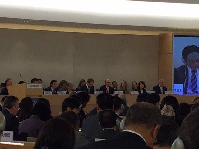 The 37th HRC opens this morning with statements from the UN GA President, the SG of the UN, the Swiss Fed. Councellor, the HC of the OHCHR and the HRC President, as well as Presidents &amp; national leaders. 
<a href="/UN/">United Nations</a> <a href="/ohchr/">OHCHR</a> <a href="/UN_PGA/">Annalena Baerbock</a> <a href="/antonioguterres/">António Guterres</a> <a href="/swiss_un/">SwitzerlandUN</a> <a href="/UN_HRC/">UN Human Rights Council | #HRC60</a> <a href="/UNHumanRights/">UN Human Rights</a>