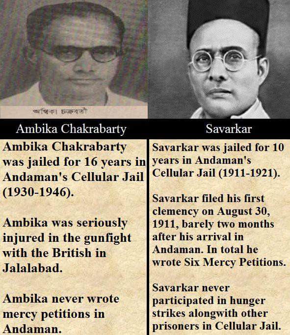 Arnab Goswami On Twitter Who Is The Real Veer Here Ambika Chakrabarty Or Savarkar Veersavarkar