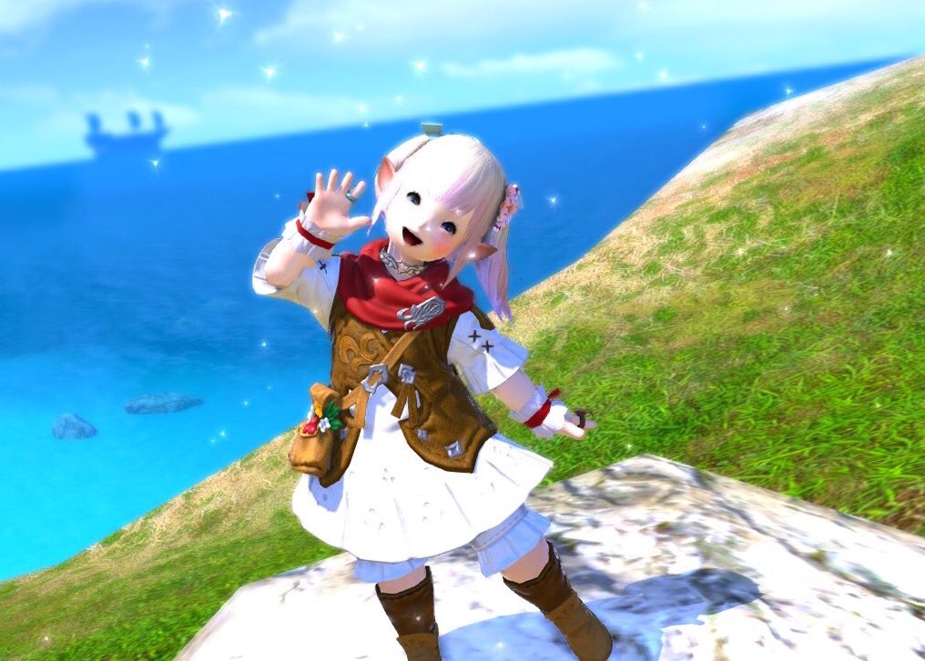 Luna Melody Zeromus A Twitter 黒魔のミラプリ変えた ララフェルの初期装備 やっぱこれが一番可愛い装備 Ff14 ララフェル 初期装備