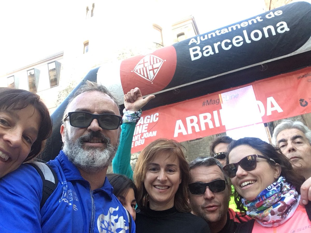 GuillemMontagut's tweet photo. Després de 9 horetes i escaig #reptesolidari esportiu i econòmic assolit #BML18 #magicline2018 @magiclineSJD @clubsclaror Enhorabonaaa!! https://t.co/nJx7xBlfMZ
