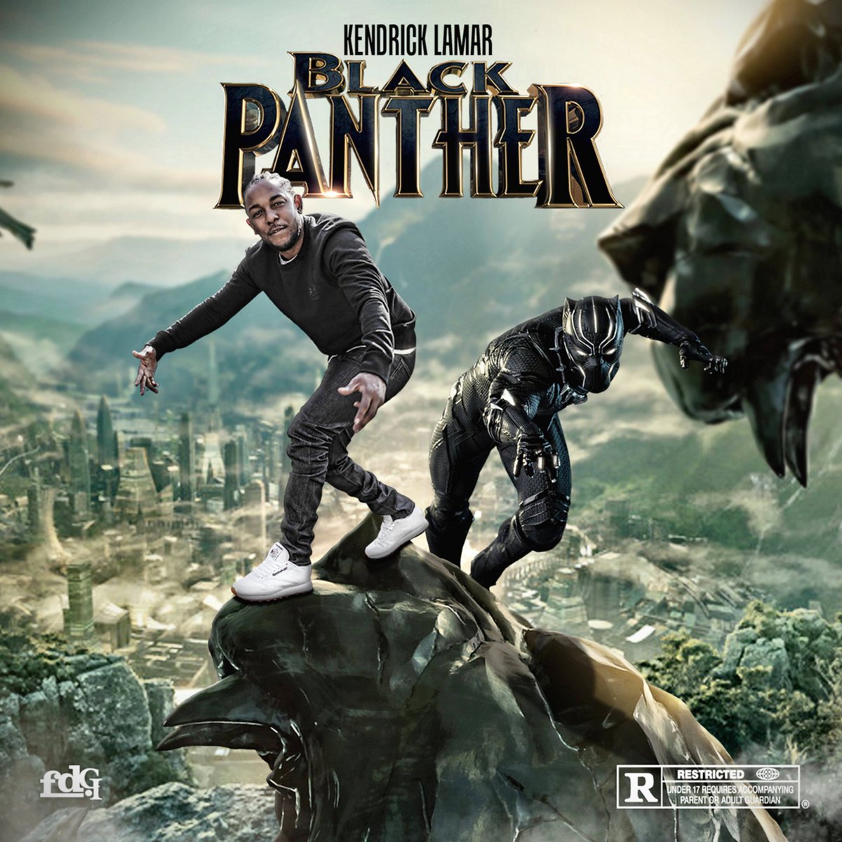 foondesignsceo's tweet photo. This was an AMAZING Film and I wanted to show my appreciation for it and all involved. The message in this film was a very relatable one. BIG SHOUT OUT 2 Director #RyanCoogler #ChadwickBoseman and #MichaelBJordan. @kendricklamar
#FDGI™DidIt
Artwork by: @foondesignsceo https://t.co/hUBhbbDccx