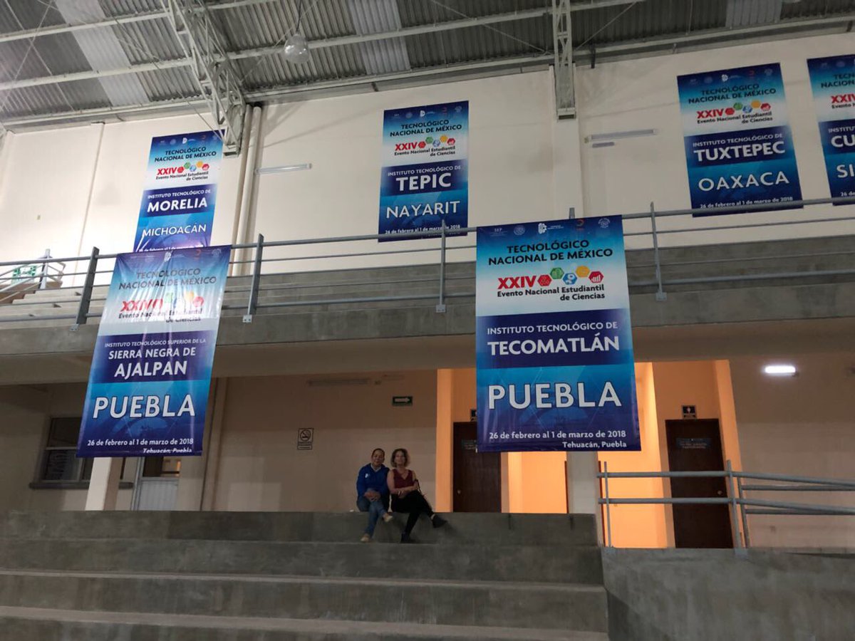 Todo listo para el XXIV Evento Nacional Estudiantil de Ciencias en Tehuacán, Puebla. Fortalecimiento de la vocación científica de los estudiantes del @TecNMOficial <a href="/TecNMmx/">Tecnológicos</a>