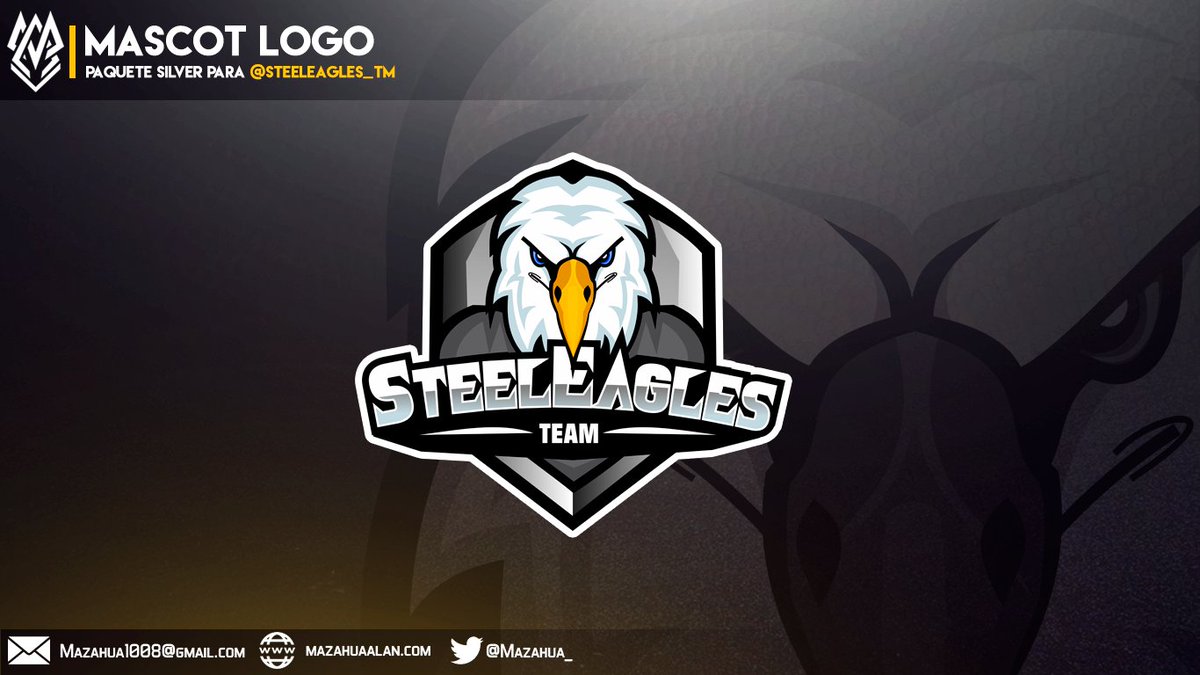Mascot Logo @SteelEagles_TM 
SpeedArt ▶️ youtu.be/Ah_KPTI4LHI

Agradezco sus 🔁RT  y MG♥

📎-> Si buscas un diseño🖋 ,  página web📱 no olvides visitar  mazahuaalan.com   para conocer mis precios.
Contacto vía 📨

Next -> EagleRoyal - Guardians Gaming - NRG_Wolves